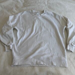 Lululemon Perfectly Oversized Crewneck White Size 4